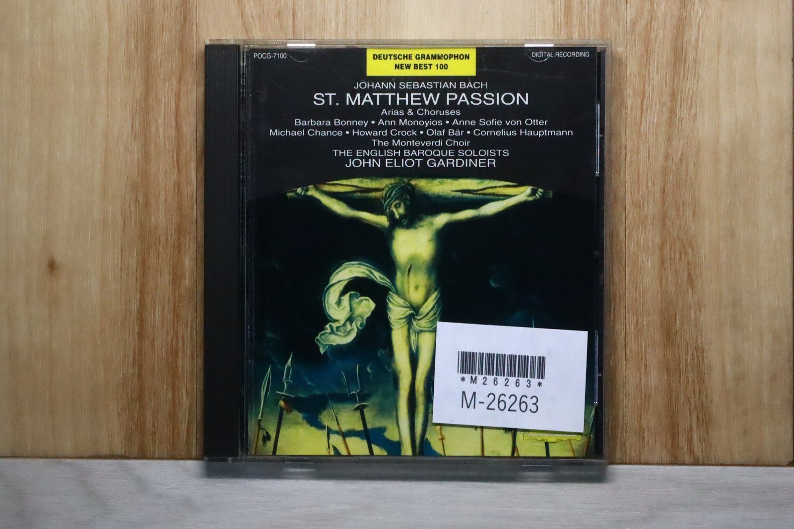 国内盤CD☆ボニー(バーバラ)/Barbara Bonney□ バッハ:マタイ受難曲