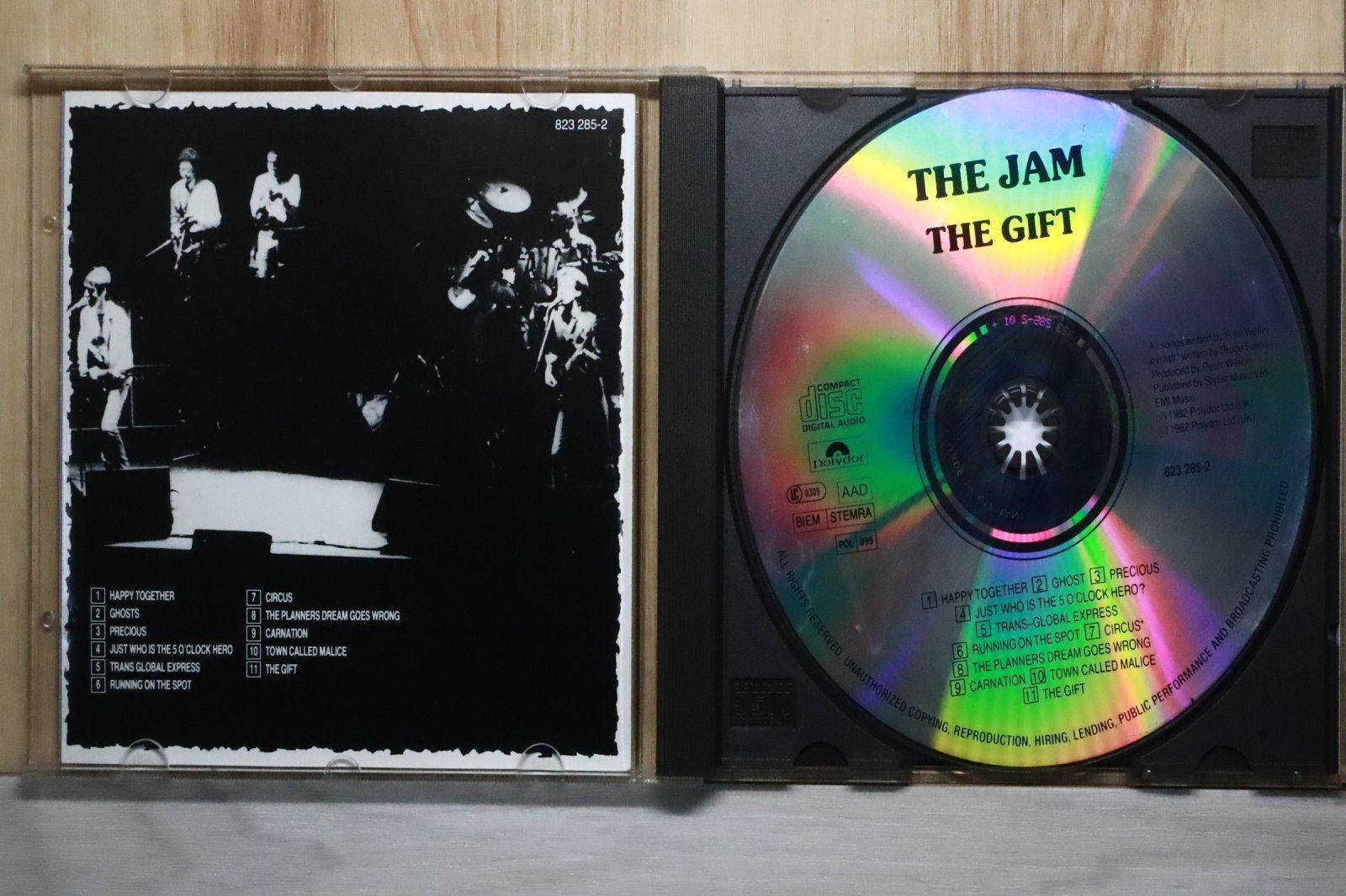 中古CD☆ザ・ジャム/The Jam□ Gift 【8232852/0042282328526】M26265