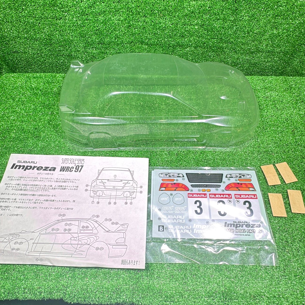 希少/未組立】Tozai Model Factory 1/10 スバル インプレッサ WRC '97