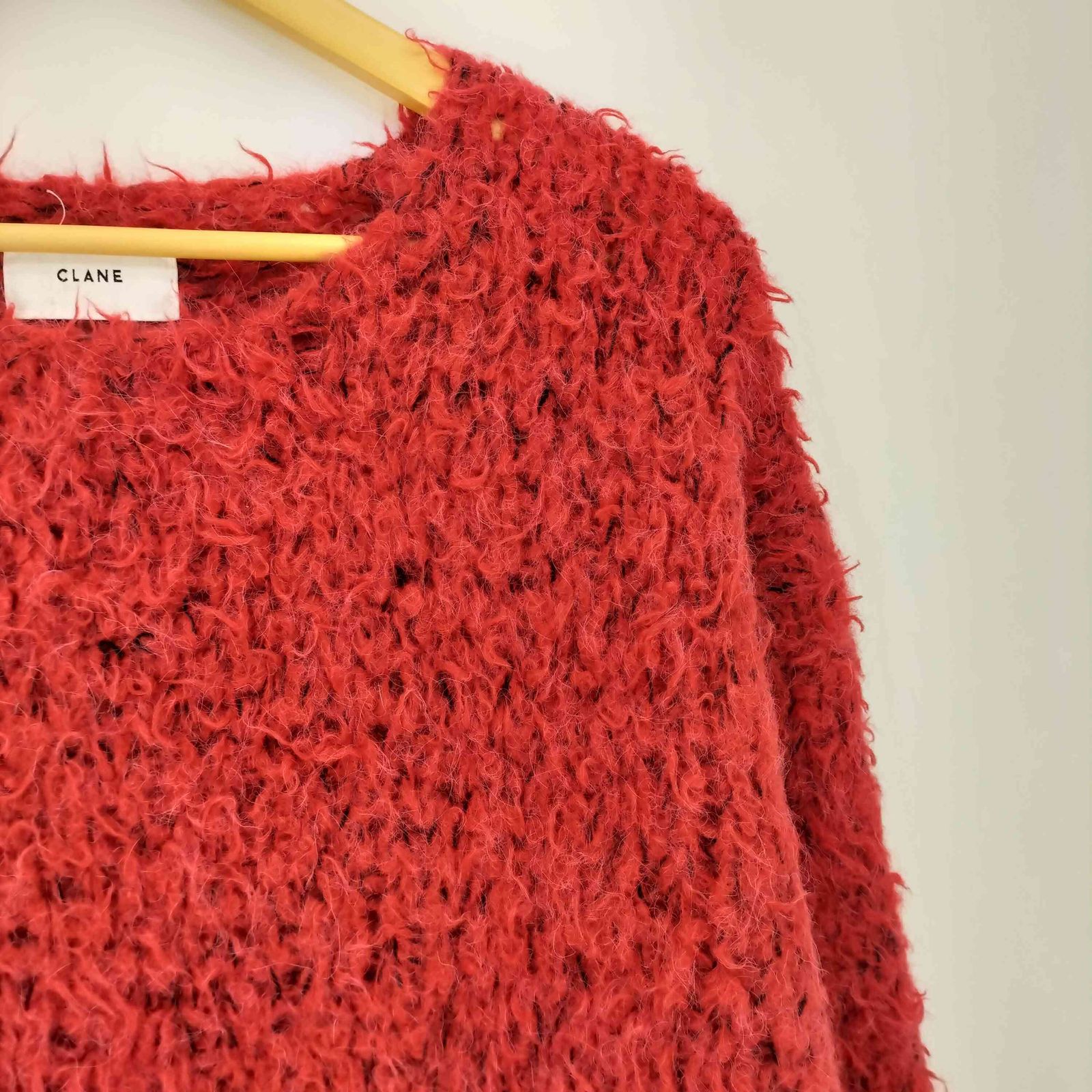 クラネ CLANE BEAR SHAGGY HAND KNIT TOPS レディース JPN：1 - メルカリ