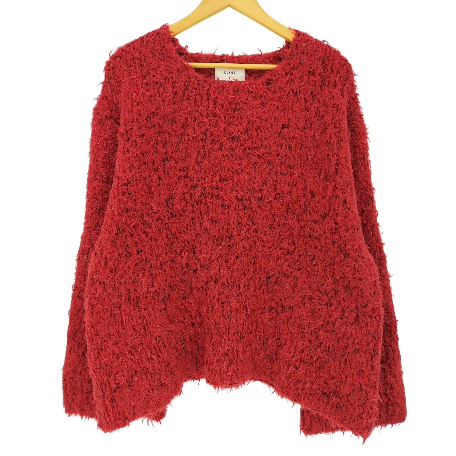 クラネ CLANE BEAR SHAGGY HAND KNIT TOPS レディース JPN：1 - メルカリ