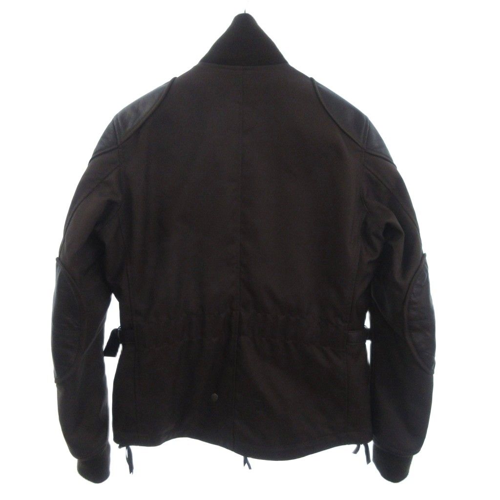 マックスフリッツ MaxFritz ジャケット ブルゾン レザーパッチ ジップ