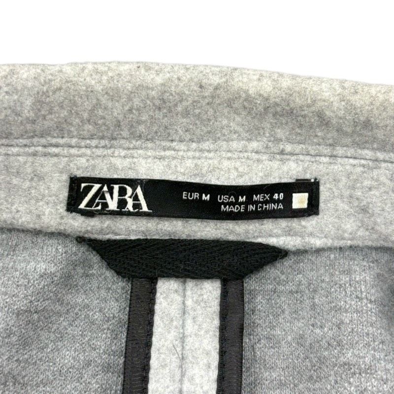 送料無料】 ザラ ZARA メンズ 4WAYコート グレー Mサイズ相当