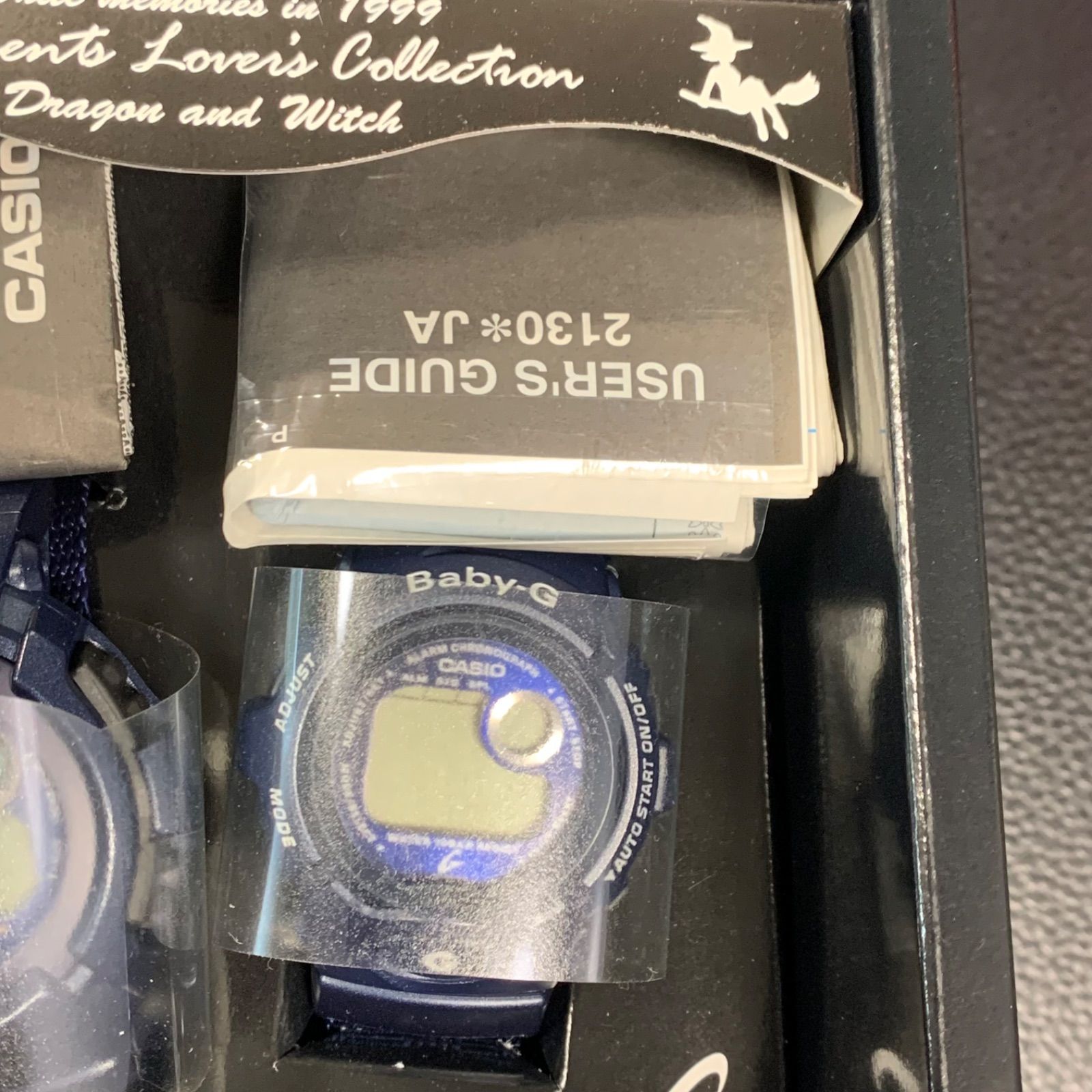 CASIO G-SHOCK & Baby-G ネイビー ドラゴンと魔女 ペア - メルカリ
