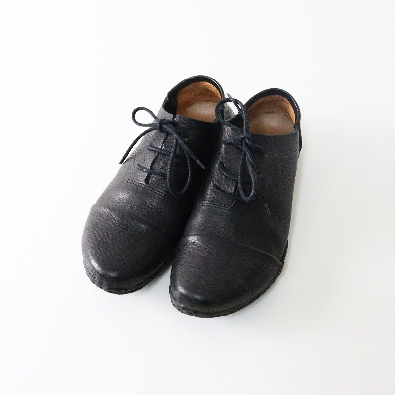 トリッペン cello black 38 trippen トリッペン レザー レースアップシューズ CUP CELLO-WAW