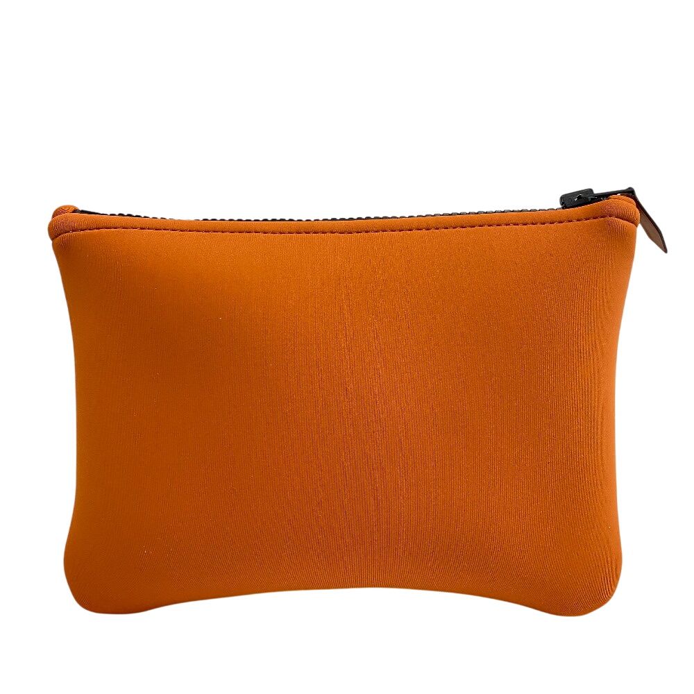 HERMES エルメス コスメ マルチ ネオバン カノエH PM ポーチ オレンジ 