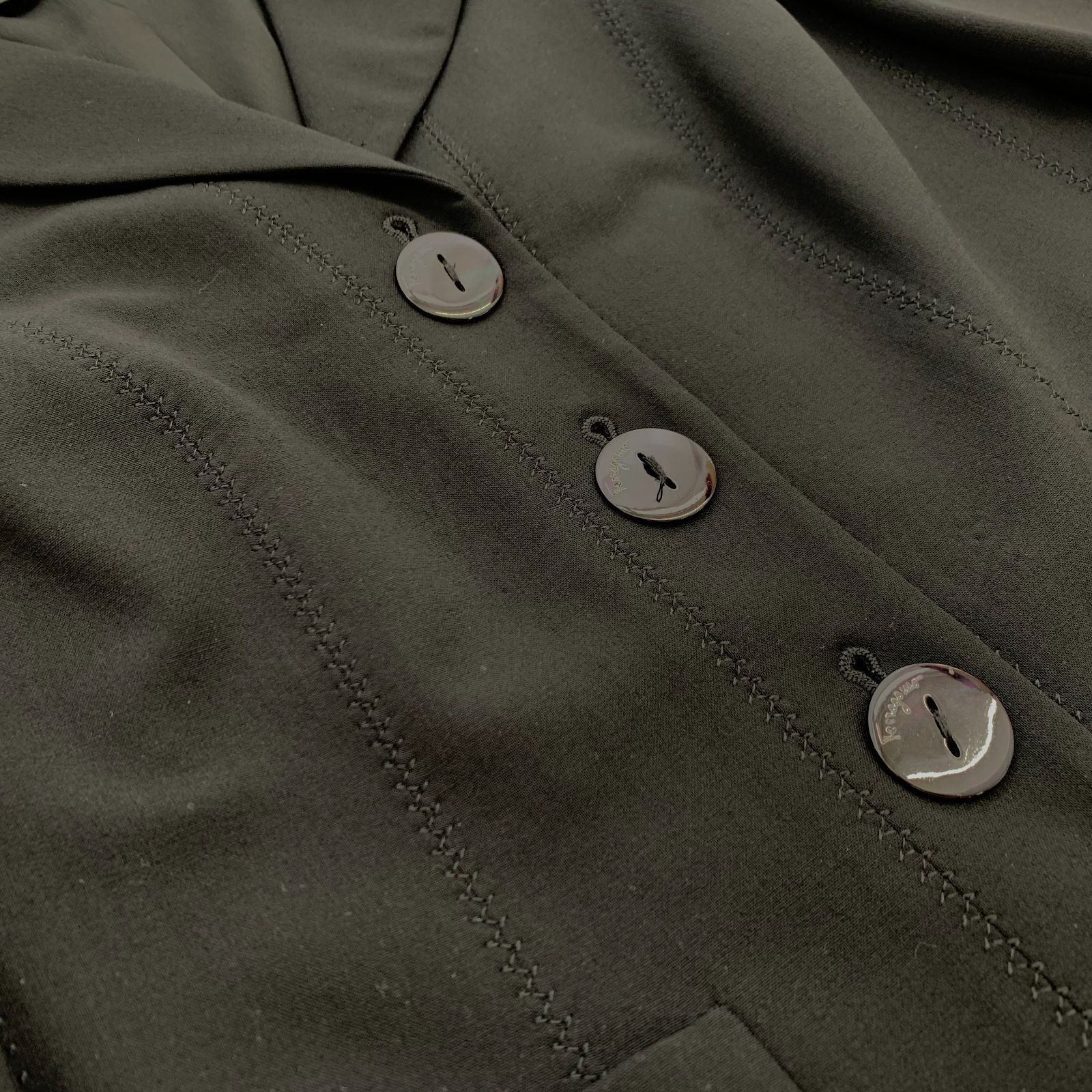 Salvatore Ferragamo セットアップスーツ 38-40 ブラック レディース