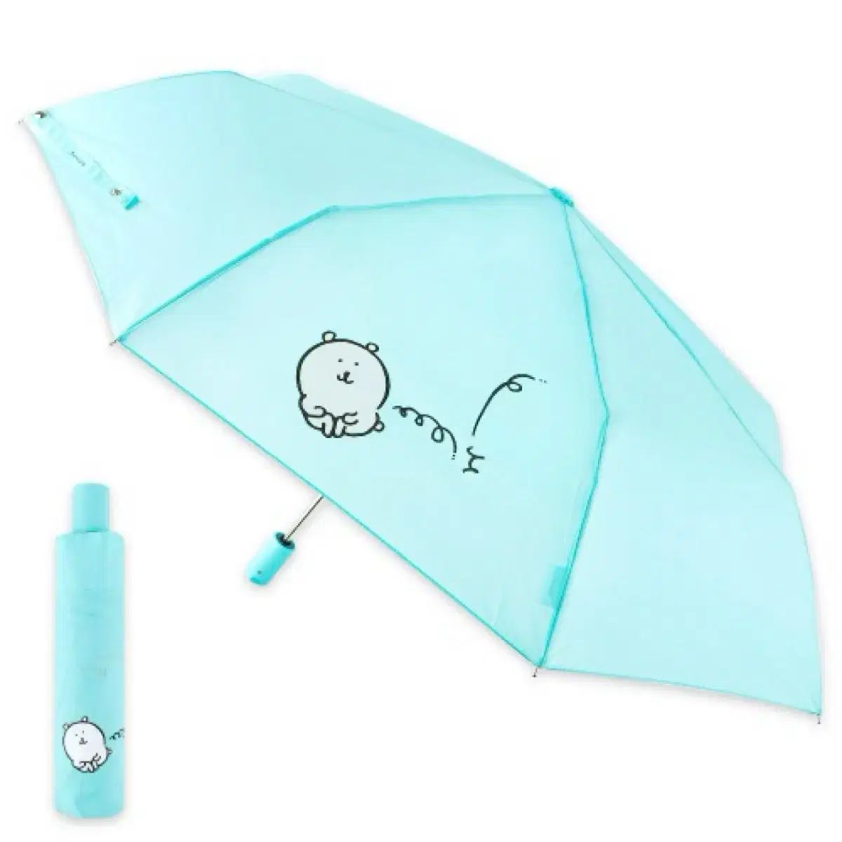 入手困難！【超激レアグッズ】自分ツッコミくま　はれて傘 自分ツッコミくま 折り畳み傘 折りたたみ傘 ナガノの通販 by