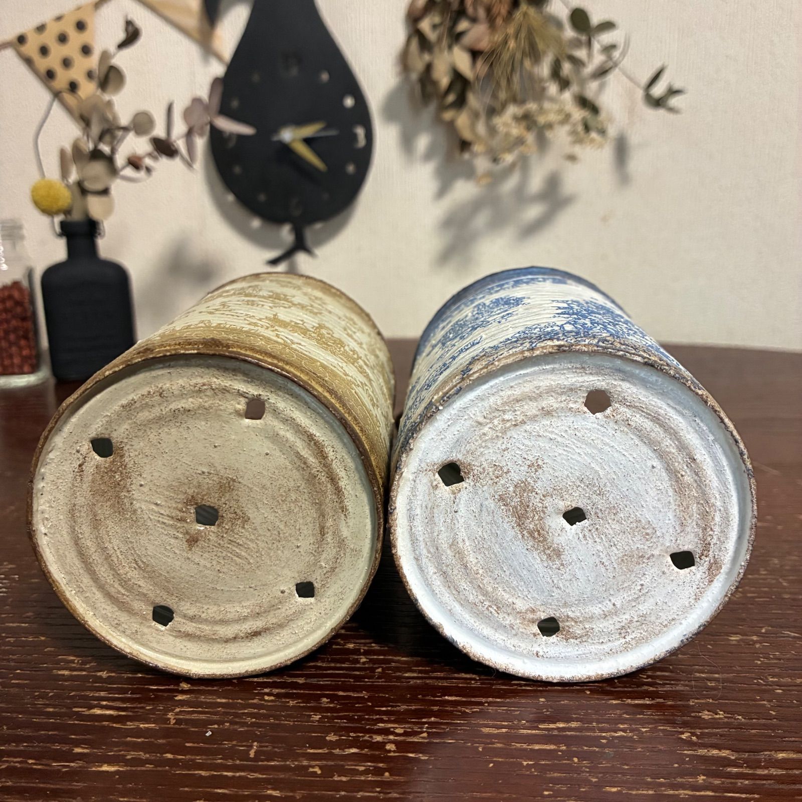 リメイク缶☆ sato出品‪‪❤︎‬ 蓋付きトマト缶のラッピング缶 トワルドジュイ柄 2個セット (ベージュ