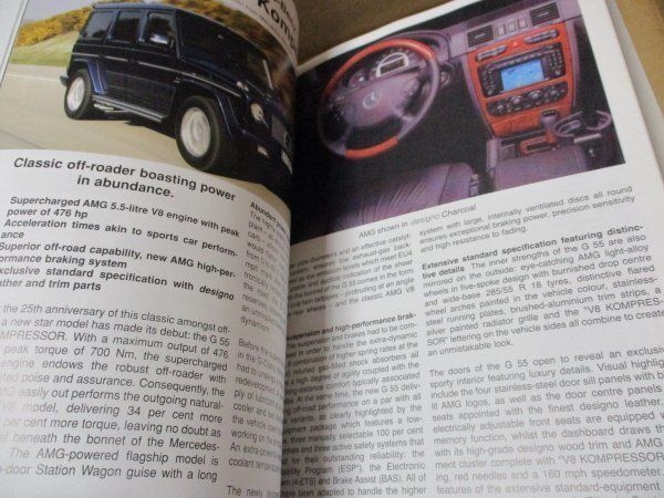 洋書 メルセデスベンツ Mercedes-Benz G-Wagen Gold Portfolio 1981