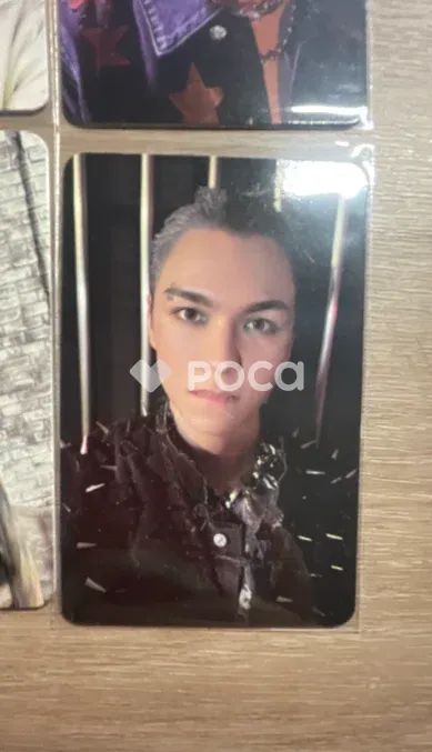 SEVENTEENサノク　バーノン　ミニポスター Seventeen バーノン セブチ HAPPY BURSTDAY 公開放送 サノク トレカ