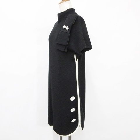 ランバンオンブルー LANVIN en Bleu ワンピース チュニック ニット