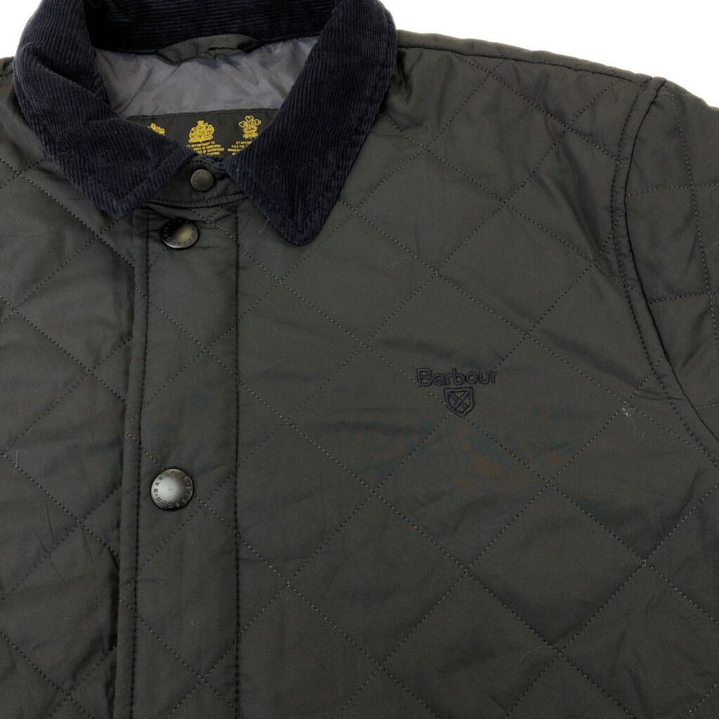 Barbour バブアー PUTNEY SPORTS QUILT パットニー スポーツキルトジャケット ブラック(メンズ M)中古 古着 X2629 Barbour バブアー PUTNEY SPORTS QUILT パットニー スポーツキルト