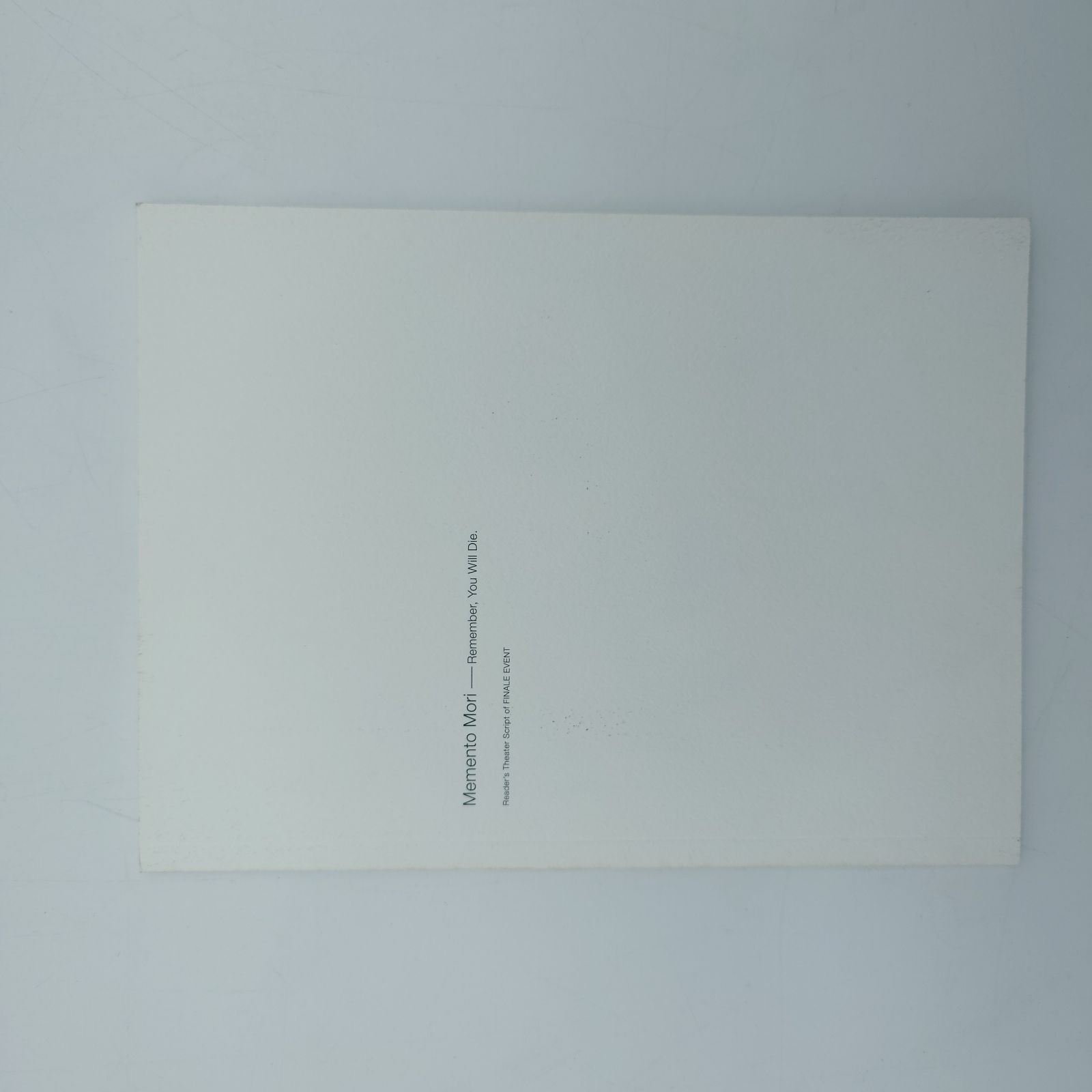 7 PERSONA3 THE MOVIE -FINALE EVENT- 朗読劇 複製台本 - メルカリ