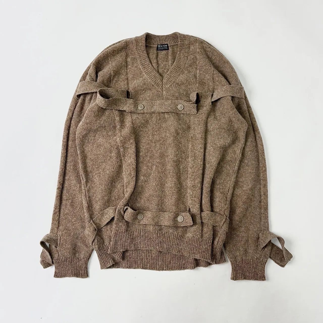 FINAL HOME Wool bondage knit