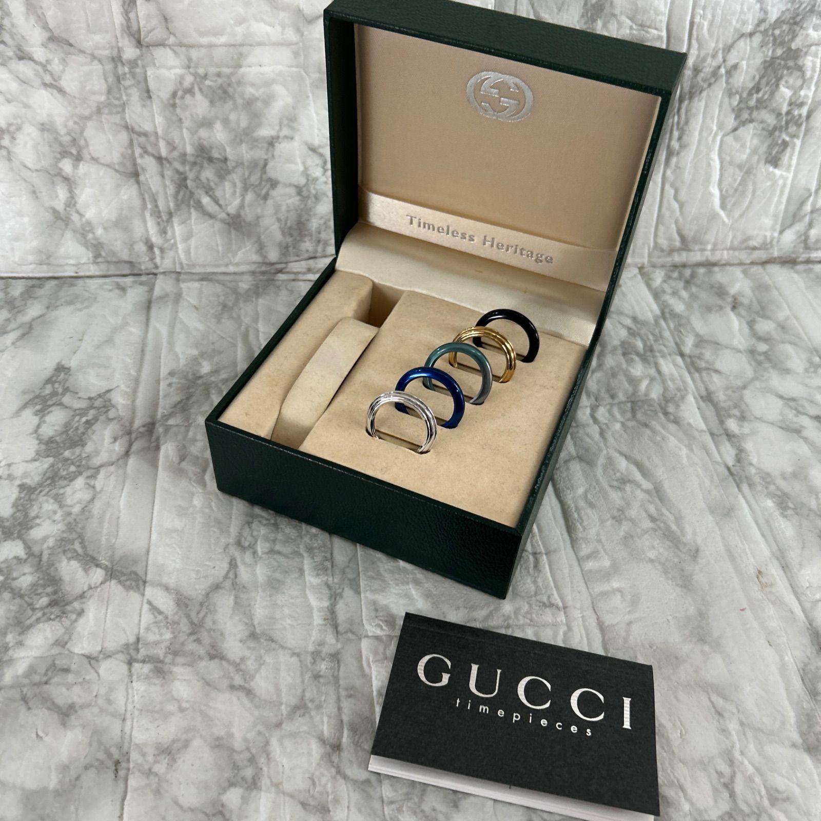 GUCCI グッチ チェンジベゼル ベゼルのみ 箱付き コレクション - メルカリ