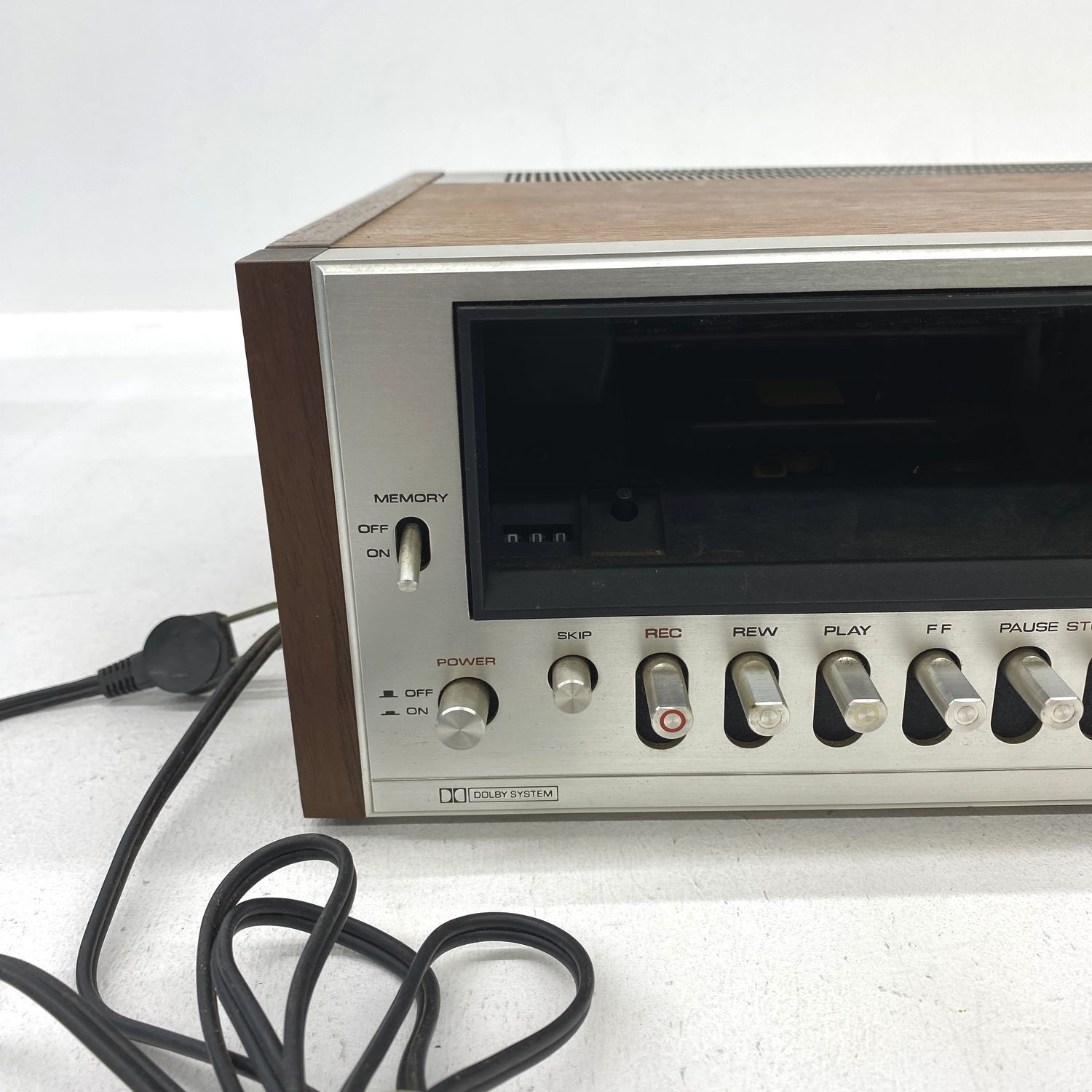 ☆加古川物流】【ジャンク品】Pioneer '70年代レトロカセットデッキ CT