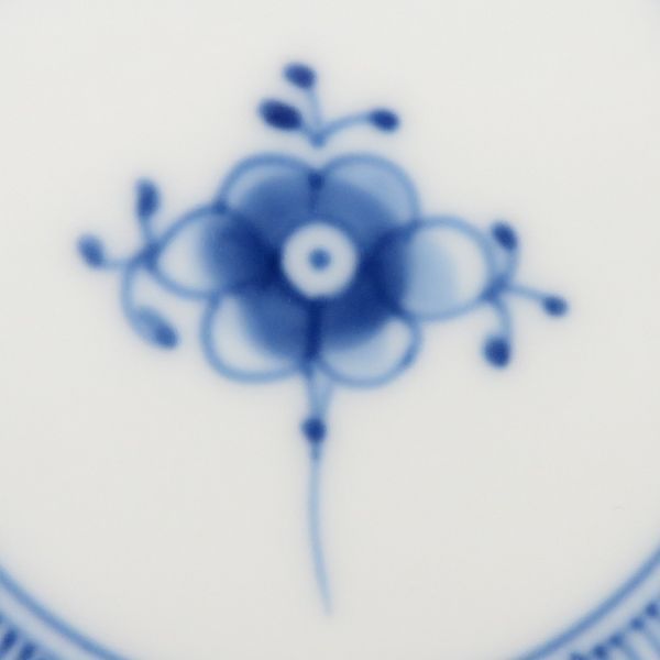 ロイヤルコペンハーゲン フルレース□ブルーフルーテッド フルレース