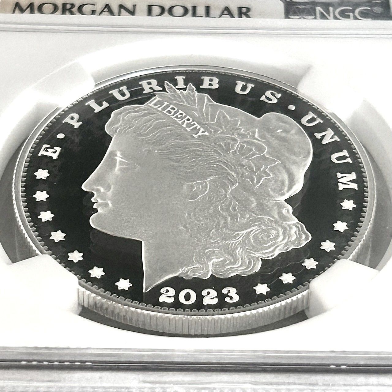 3枚セット】NGC最高鑑定☆2023年アメリカ発行☆復刻版モルガン
