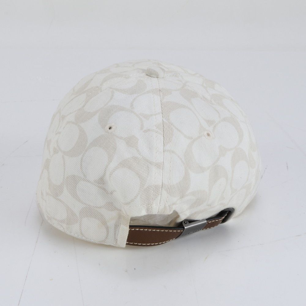 コーチ シグネチャー ベースボール キャップ 帽子 684034 レザー