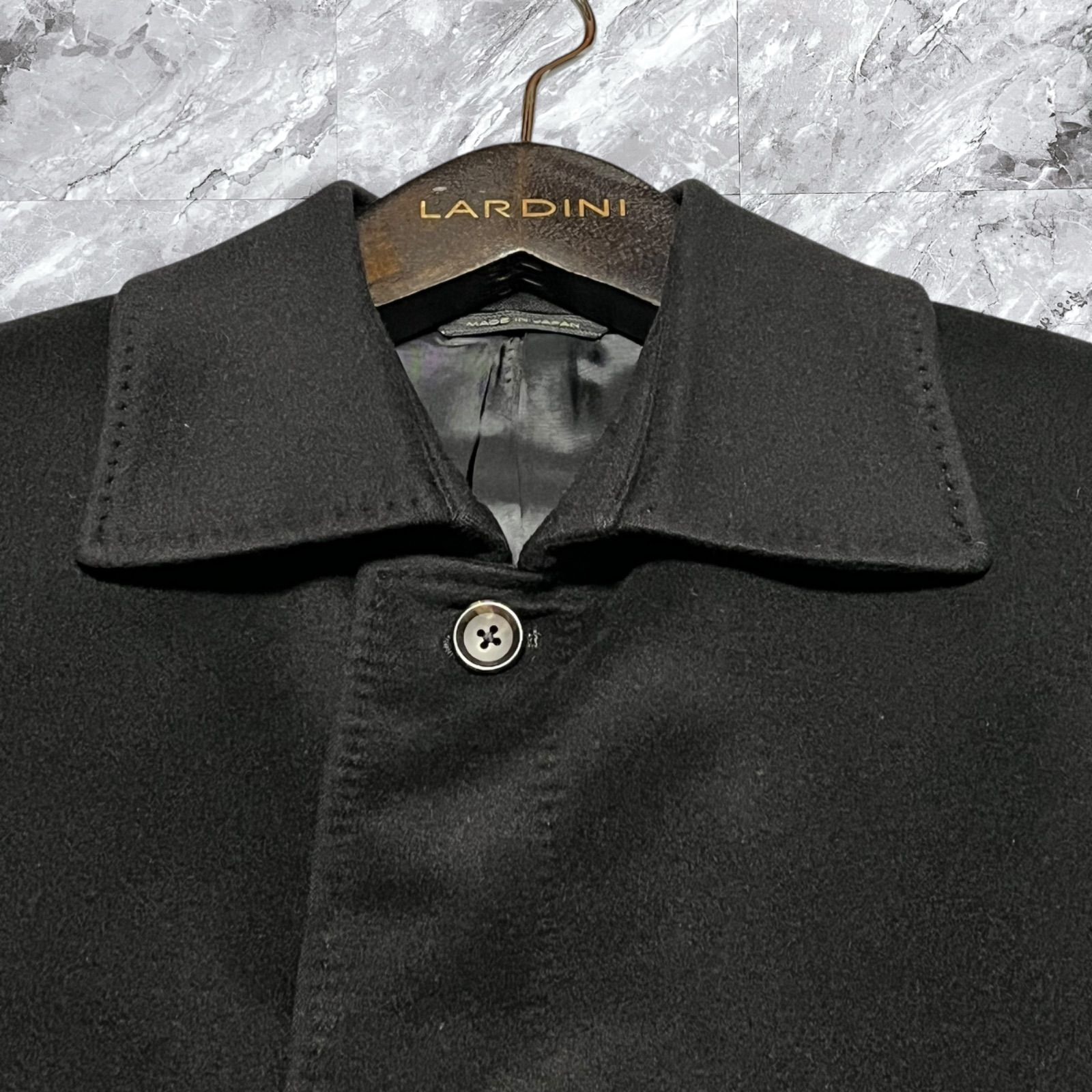 極美品 DURBAN ダーバン Loro Piana ロロピアーナ ステンカラーコート