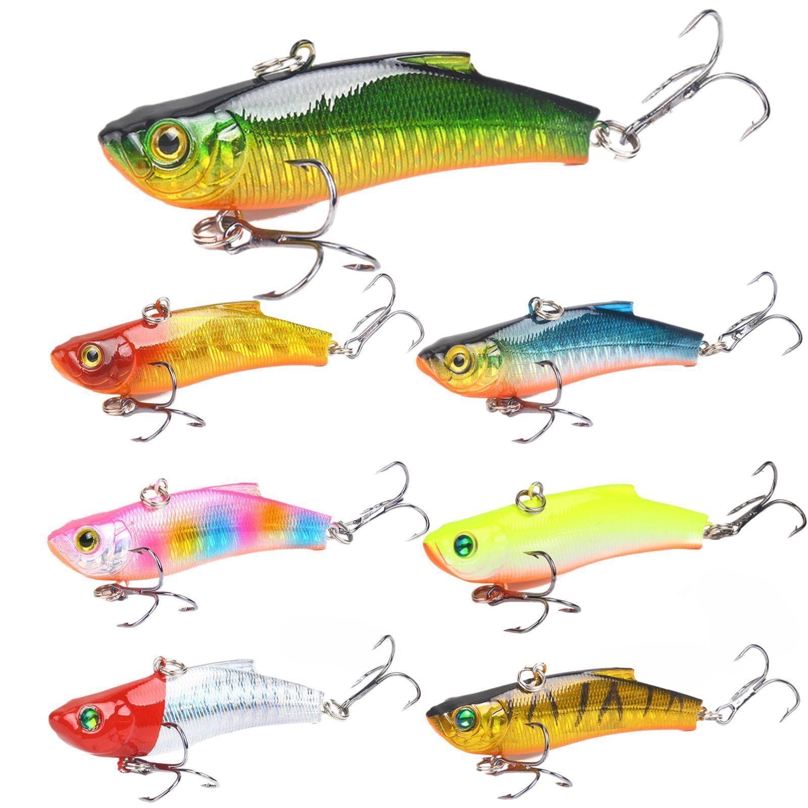 16g バイブレーション 7色×3セット レンジバイブ 風 ルアー VIB