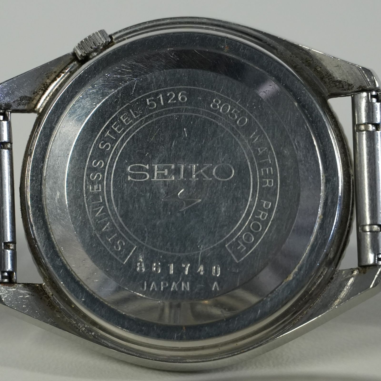 IM] 稼動品 セイコー セイコーファイブ 23石 5126-8050 デイデイト