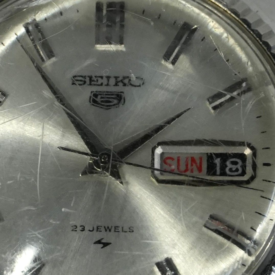 IM] 稼動品 セイコー セイコーファイブ 23石 5126-8050 デイデイト