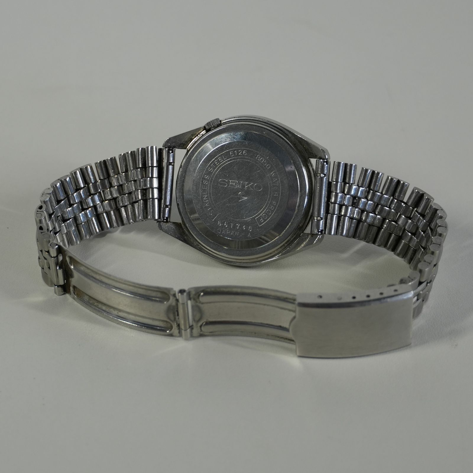 IM] 稼動品 セイコー セイコーファイブ 23石 5126-8050 デイデイト