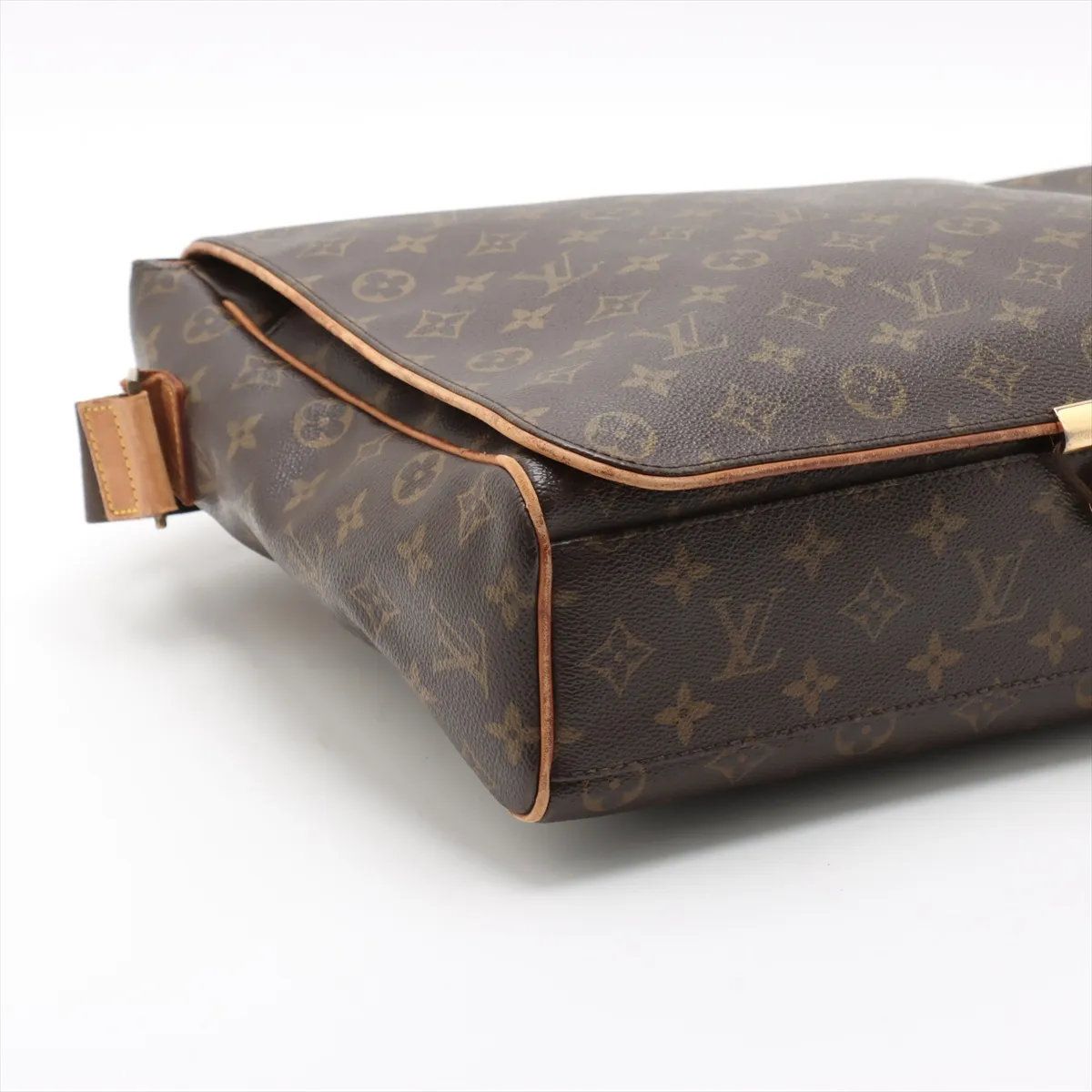 美品 ルイヴィトン モノグラム アベス M45257 レザー ショルダーバッグ