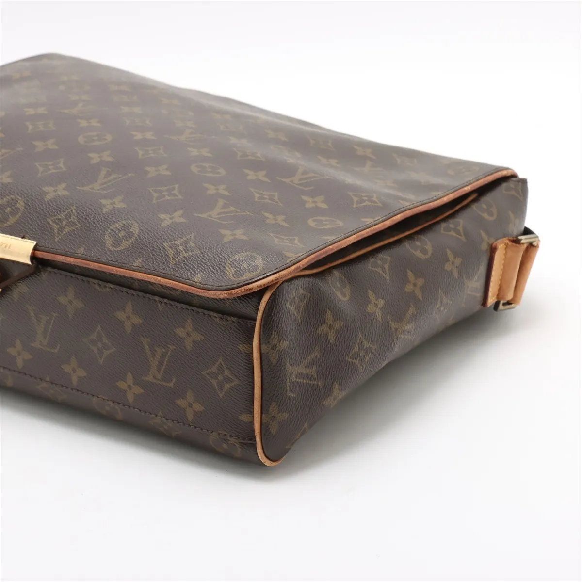 美品 ルイヴィトン モノグラム アベス M45257 レザー ショルダーバッグ