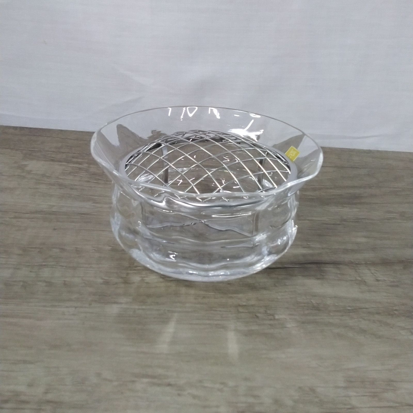 未使用 カガミクリスタル 花瓶 フラワーベース F443-M0 クリスタル