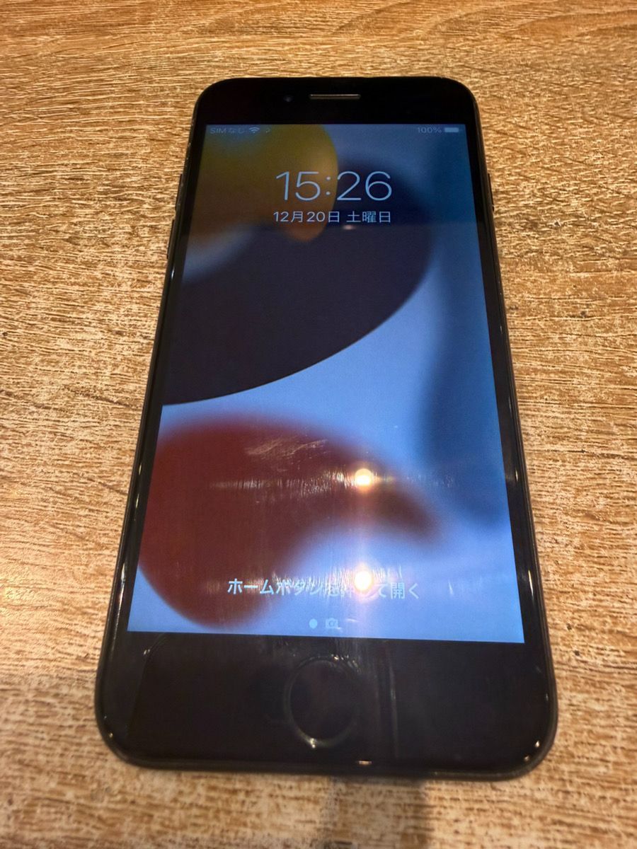 中古正常品】iPhone7 32GB ブラック 正規SIMフリー NNCE2J/A M008
