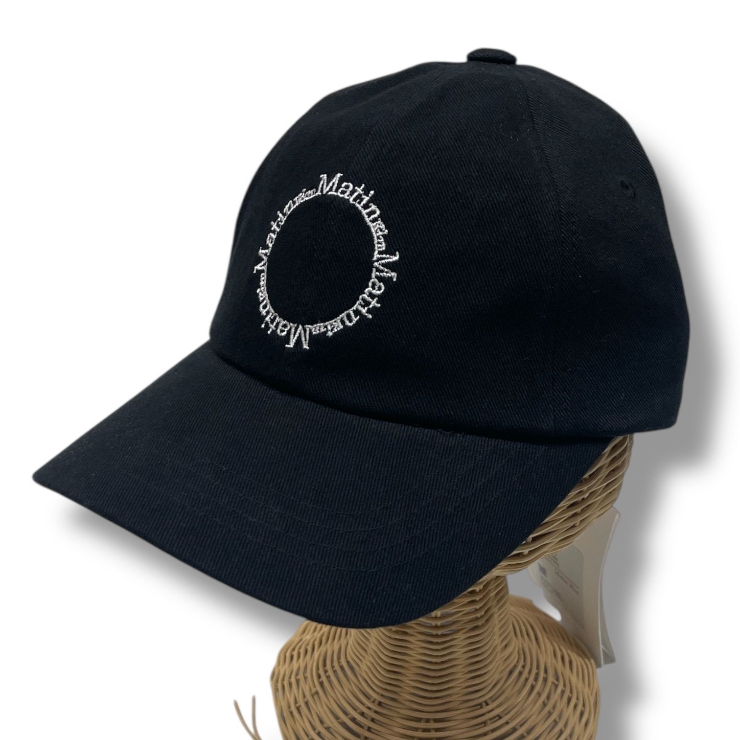 新品 未使用 タグ付き Matin Kim マーティンキム LOGO BALL CAP