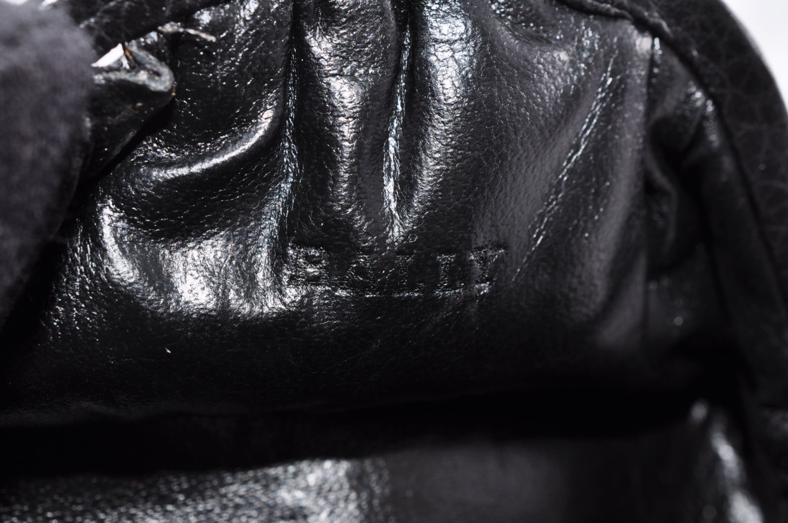 美品 BALLY バリー Coin Case がま口 小銭入れ コインケース Leather 