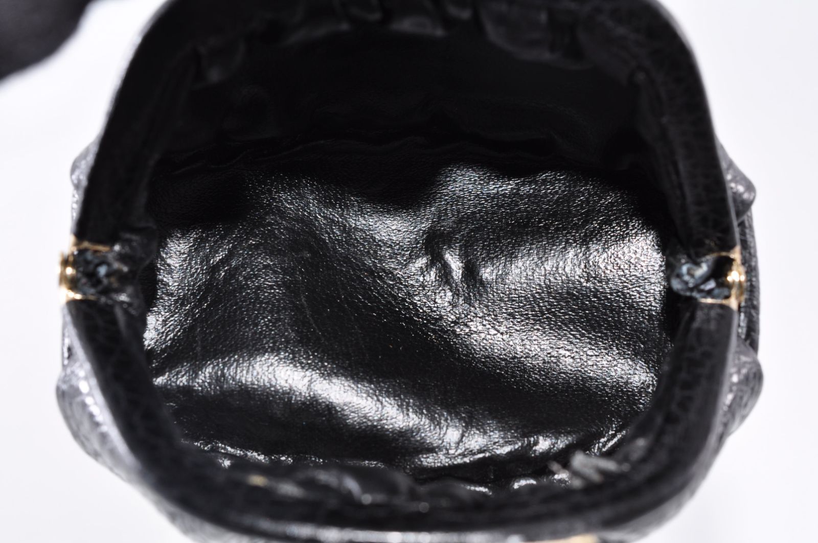 美品 BALLY バリー Coin Case がま口 小銭入れ コインケース Leather 