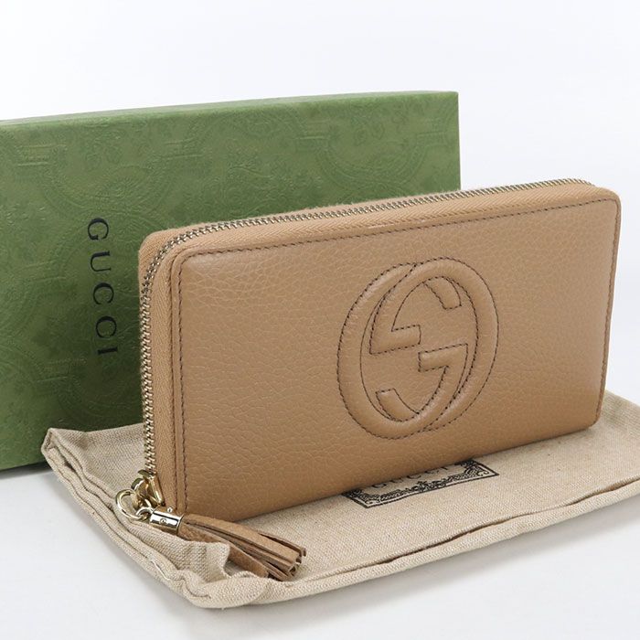 GUCCI グッチ ジップアラウンドウォレット インターロッキングG 598187