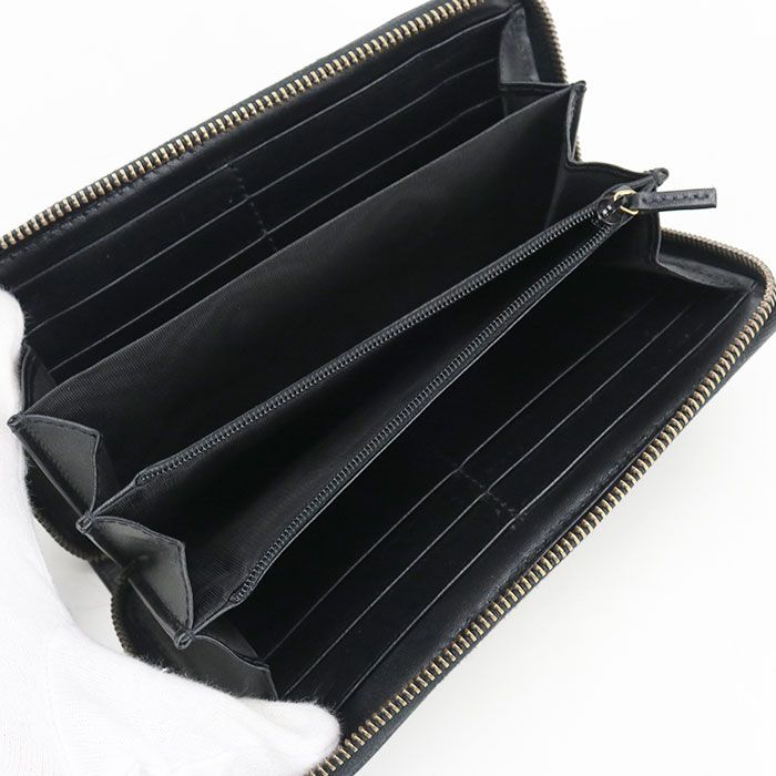 GUCCI グッチ ジップアラウンドウォレット GGマーモント 443123 長財布