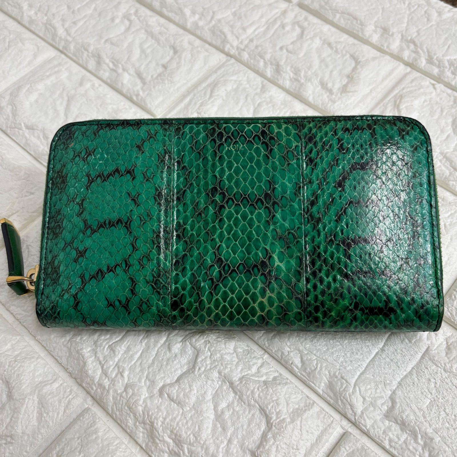 小物 ▪️FENDI フェンディ 財布 長財布 ウォレット メンズ パイソン 