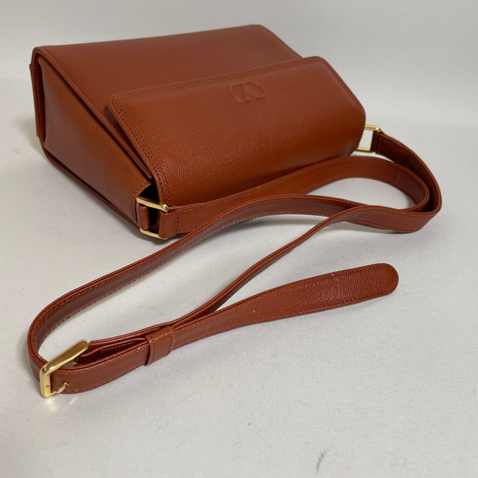 2512-207｜美品｜ヴァレンティノ ショルダーバッグ レザー ブラウン 2512-207｜美品｜ヴァレンティノ ショルダーバッグ レザー ブラウン
