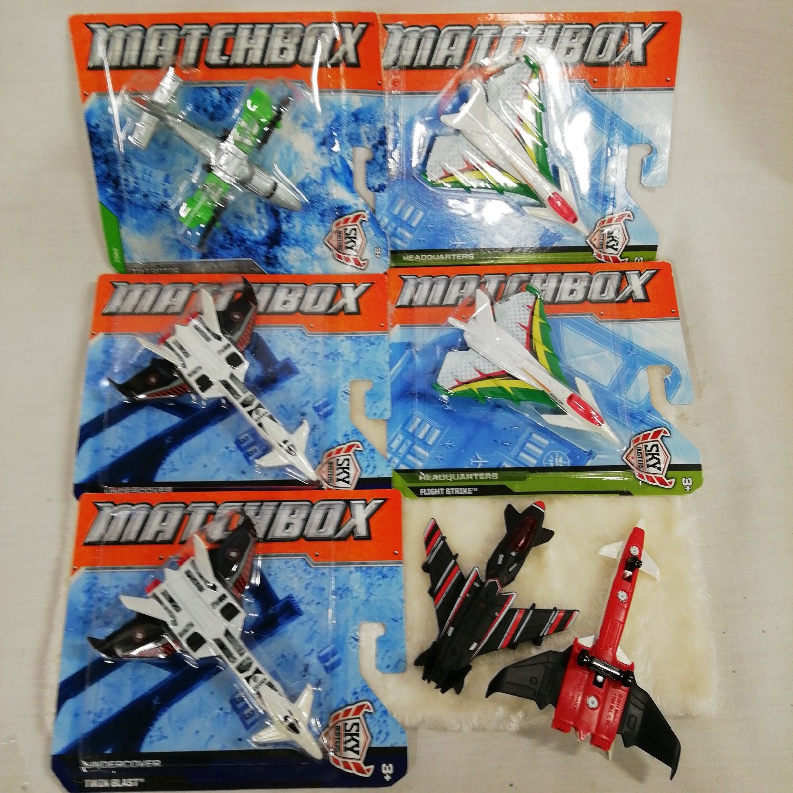 未使用 】MATCHBOX マッチボックス 飛行機 5個プラス2個おまけセット