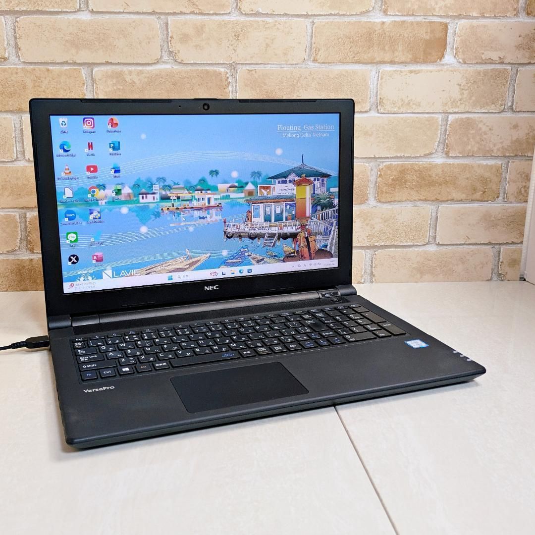 オフィス付き☆新品SSD256GB/第7世代Corei3高性能☆初心者OK