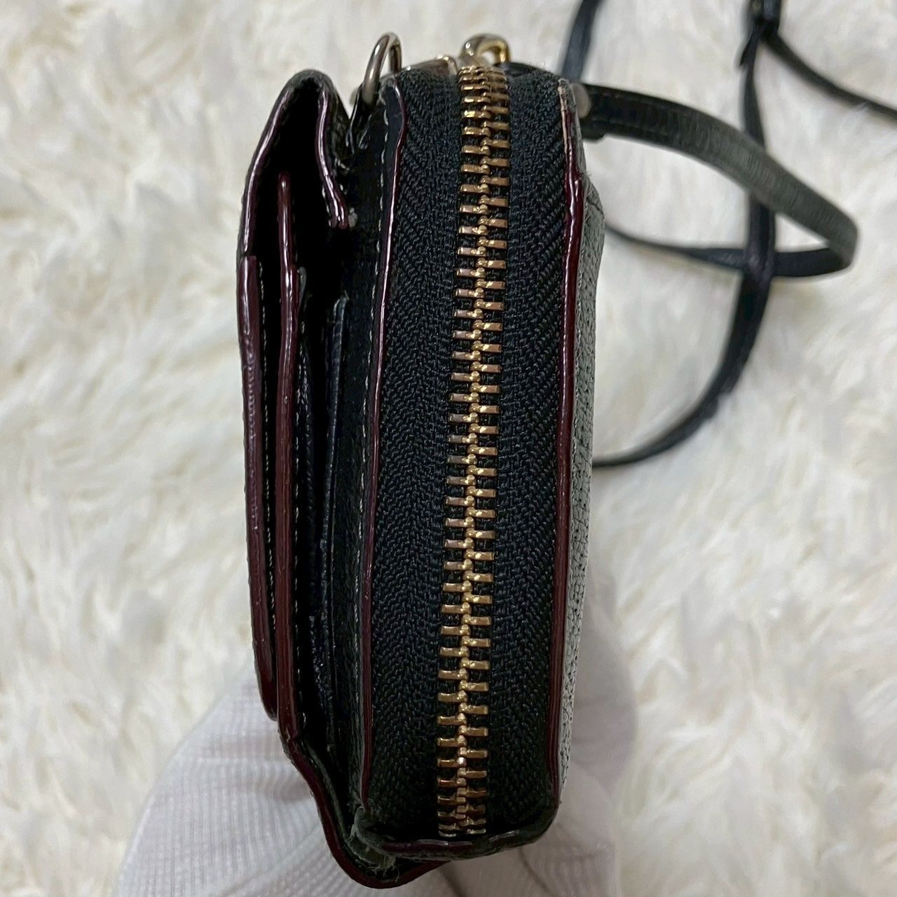 ヴィヴィアンウエストウッド 2way ショルダーウォレット 長財布 金