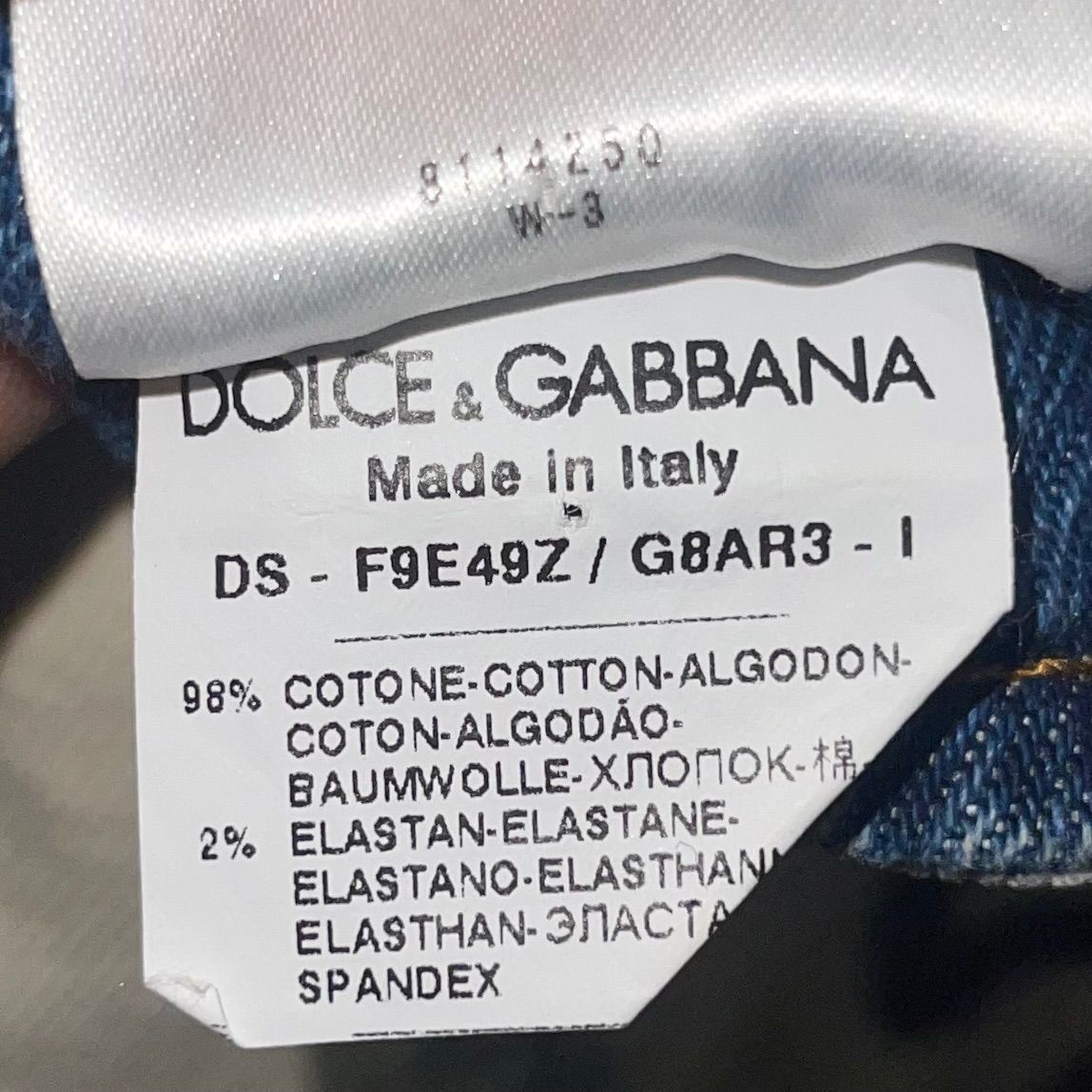 NPAA】タグ付き Dolce＆Gabbana ドルチェ&ガッバーナ ドルガバ デニム