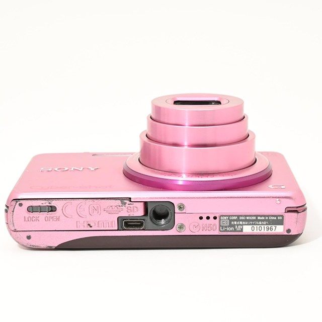 並品＞ SONY Cyber-shot WX200 ピンク｜コンパクトデジタルカメラ