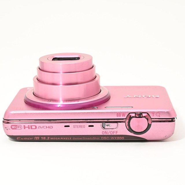 並品＞ SONY Cyber-shot WX200 ピンク｜コンパクトデジタルカメラ