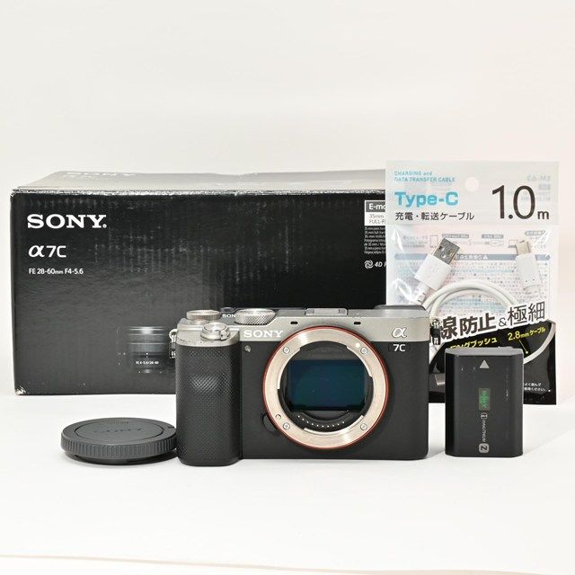 並品＞ SONY ソニー α7C ボディ シルバー ILCE-7C S｜シャッター数