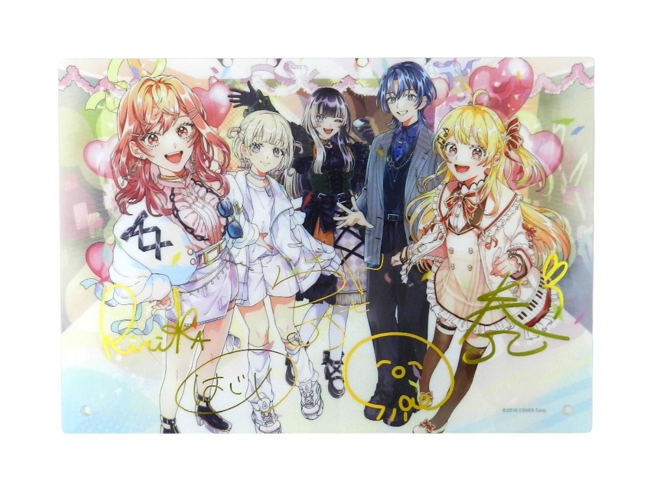 ReGLOSS アクリルパネル 「ReGLOSS ハーフアニバーサリー」 □ReGLOSS アクリルパネル ホロライブ DEV_IS ReGLOSS ハーフ