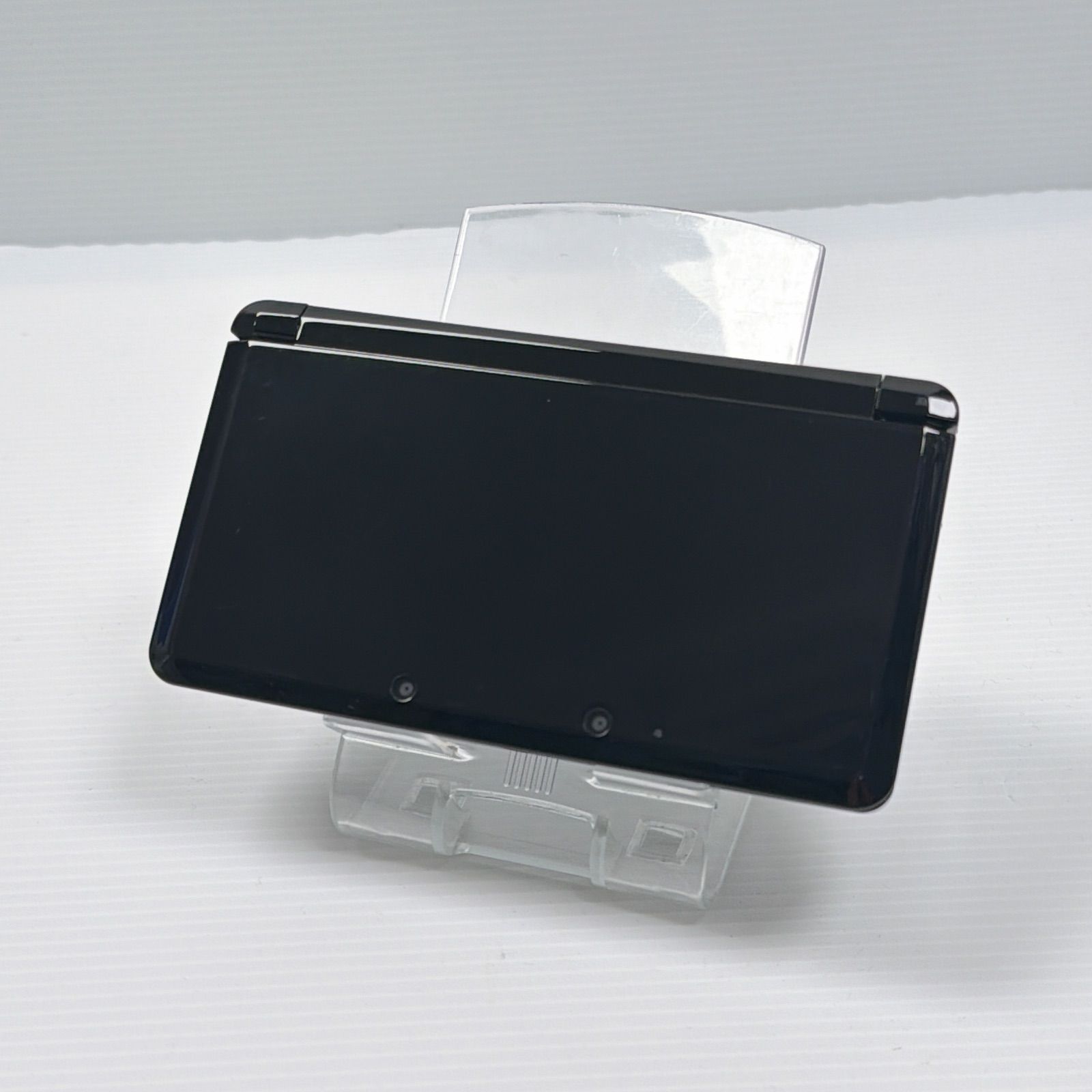 ニンテンドー 3DS クリアブラック 外装美品 訳あり 遊べるセット ds