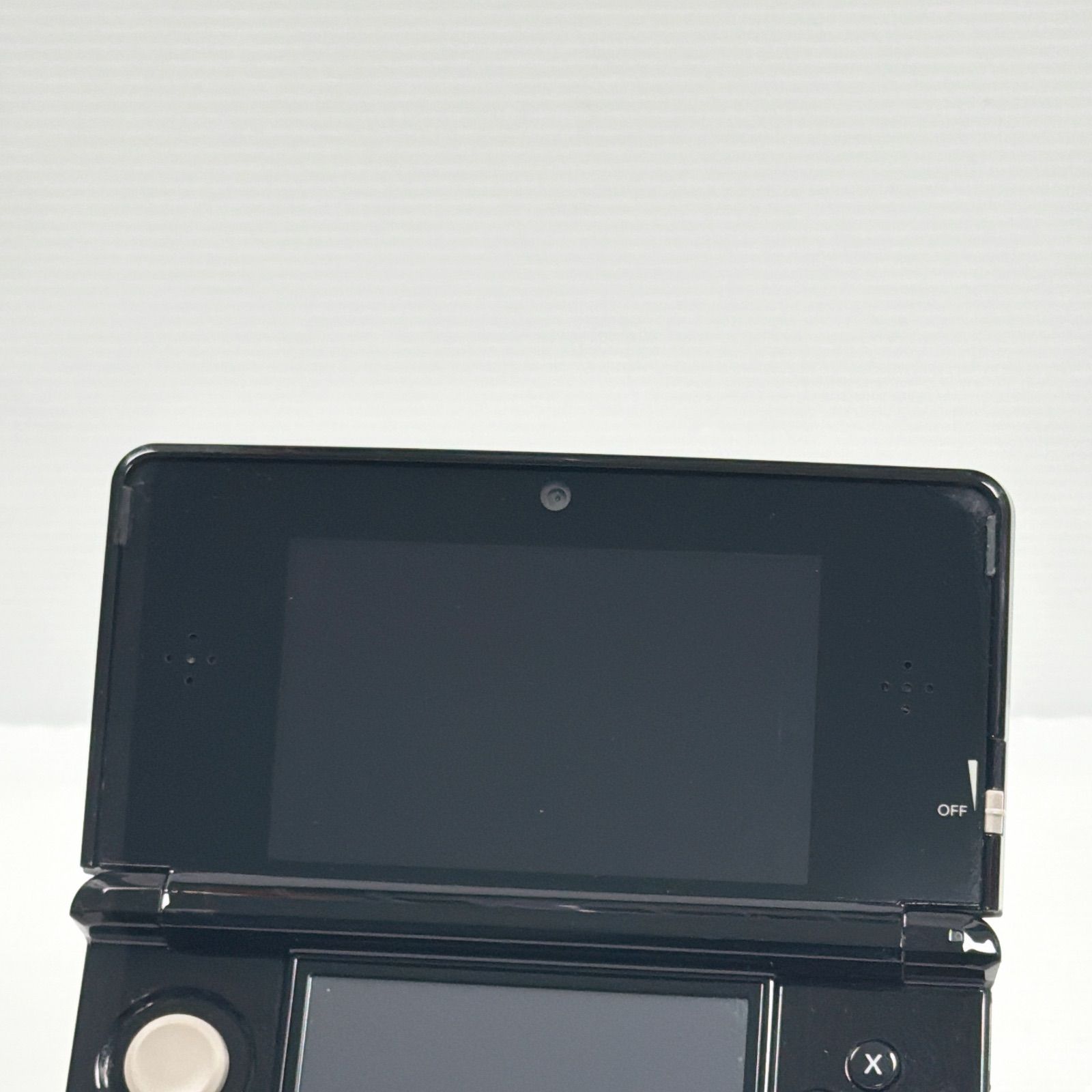 ニンテンドー 3DS クリアブラック 外装美品 訳あり 遊べるセット ds